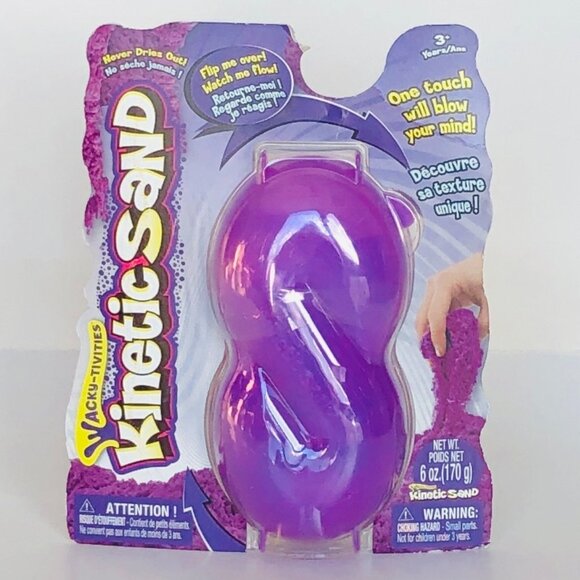 Kinetic Sand Wacky-tivities - 6oz - Neon Purple New Sealed For Age 3+ - Picture 6 of 11